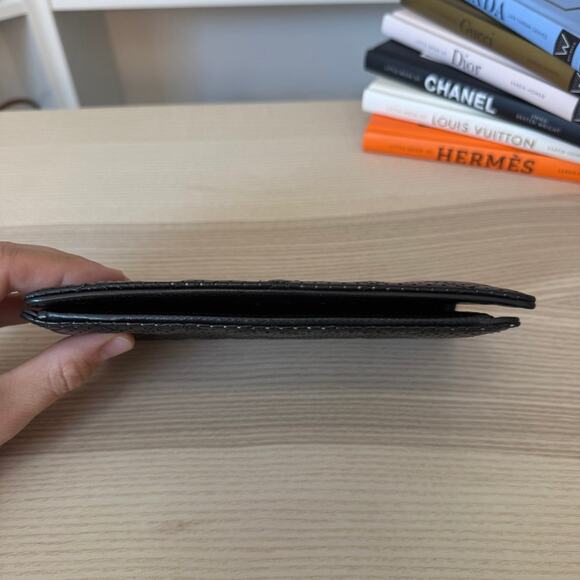 Chanel Lambskin Perforated Wallet Black - Picture 8 of 12